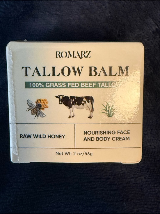 Romarz Other - Romarz Raw Wild Honey Tallow Balm - Nourishing Face & Body Cream (Cream)